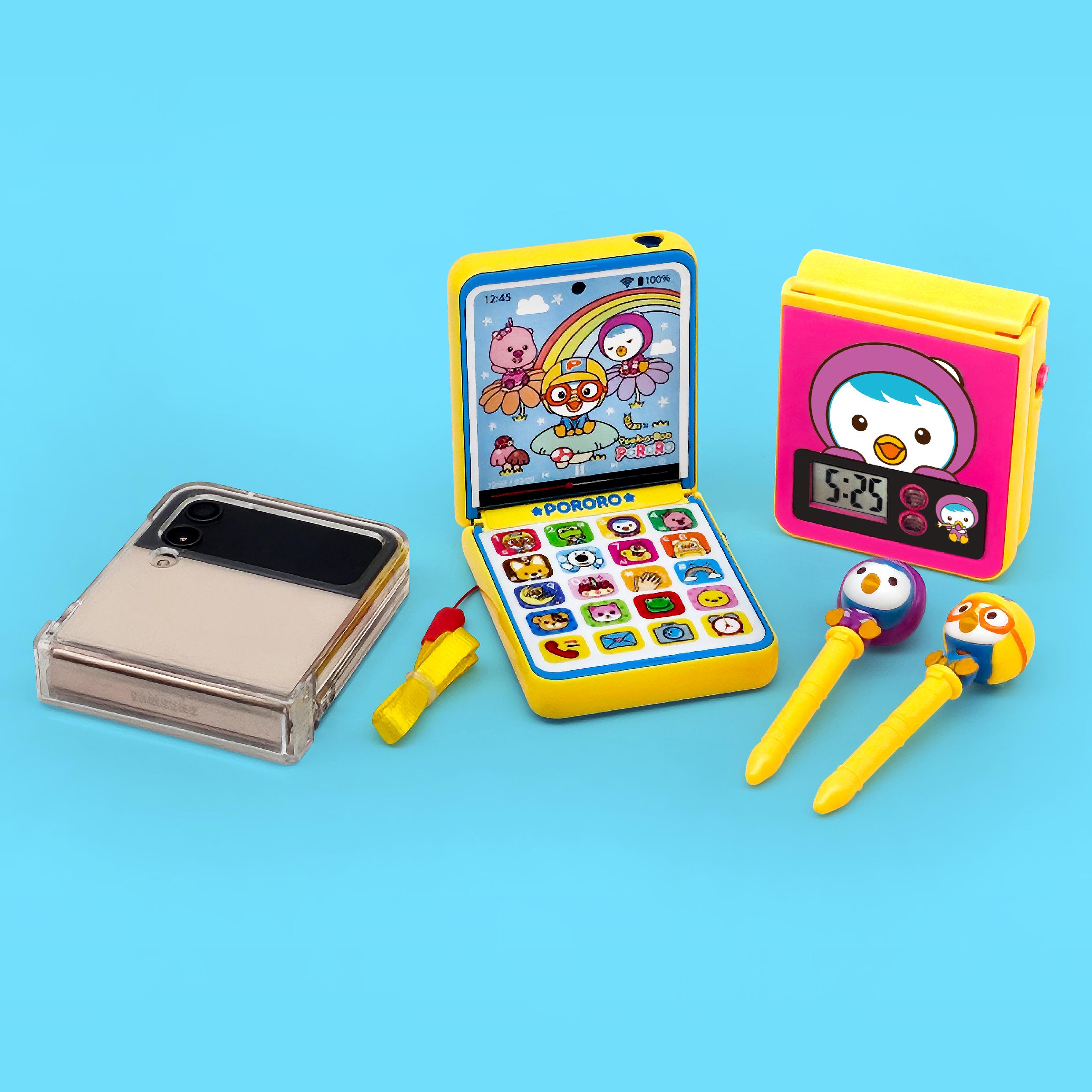 뽀로로 ミュージックフリップスマホ 子供用おもちゃ 携帯電話