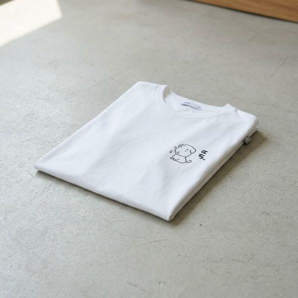 SPAO ガナディ Tシャツ GRAPHIC WHITE SPRLG25U09