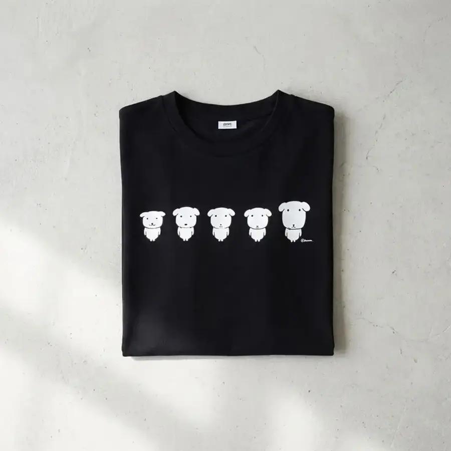 SPAO ガナディ Tシャツ BLACK SPRLG25U09