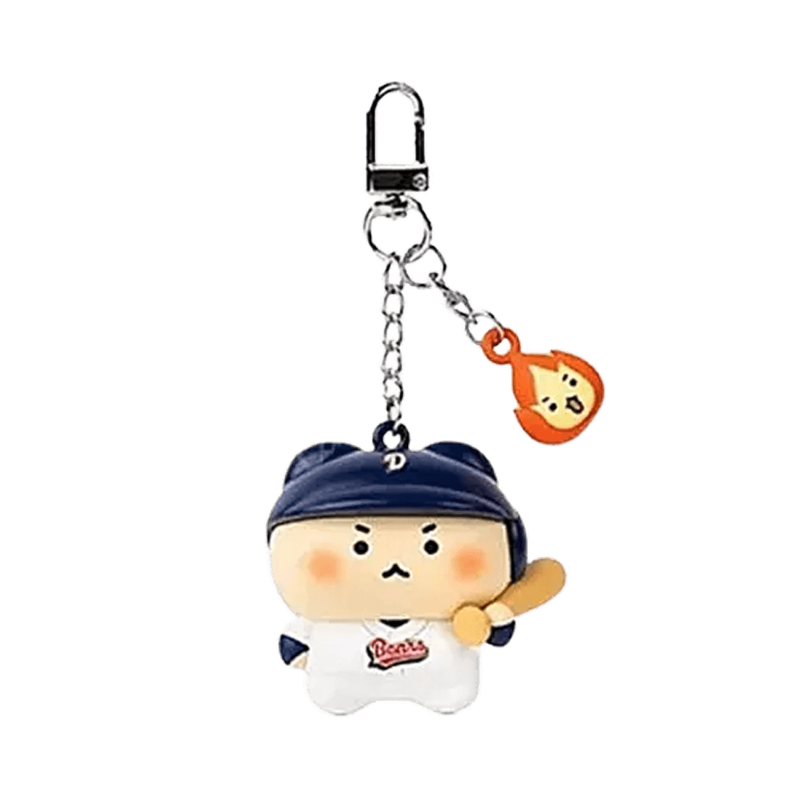 DOOSAN BEARS x 망그러진곰 フィギュアキーホルダー 4番打者 망곰