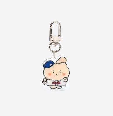 DOOSAN BEARS x 망그러진곰 野球バット V アクリルキーホルダー