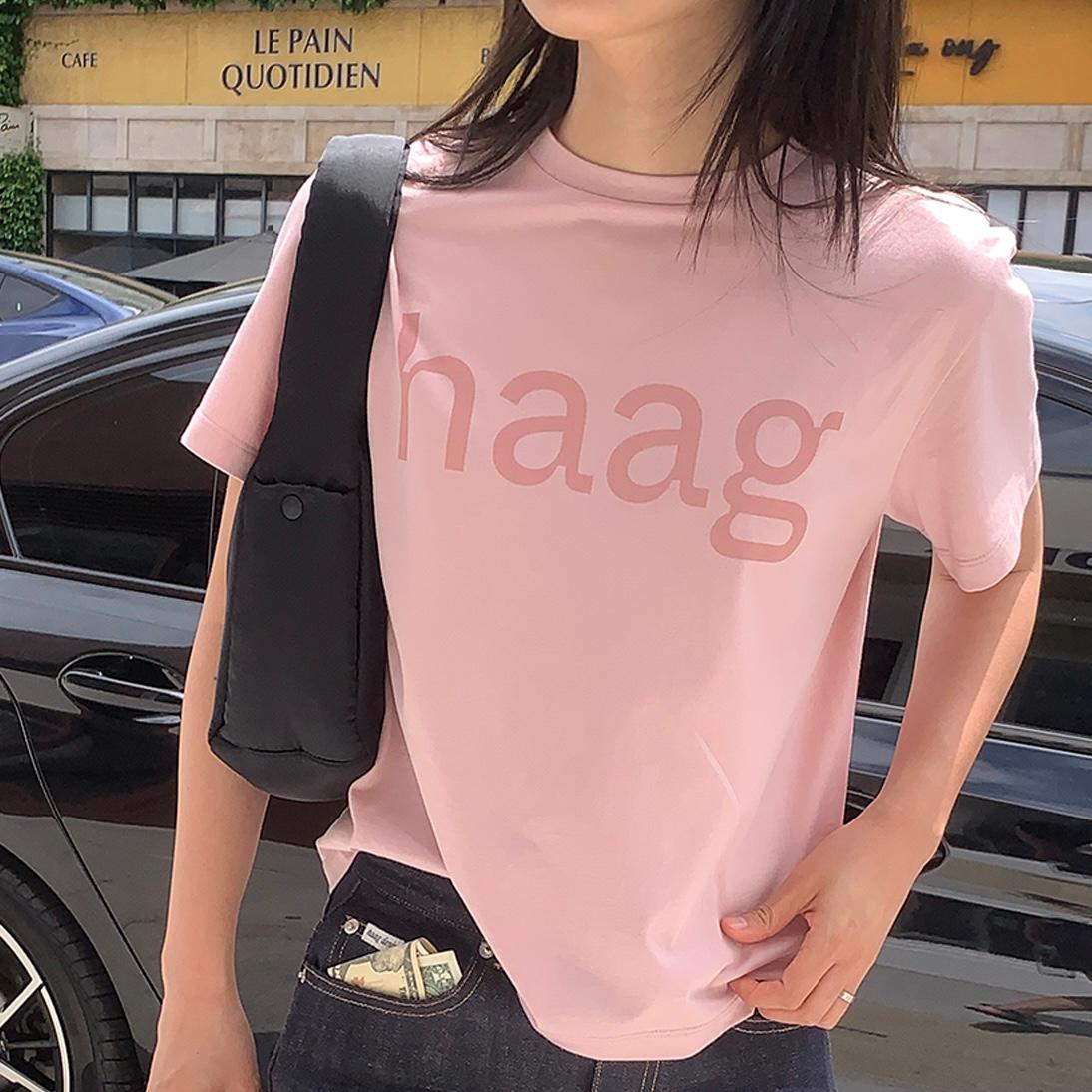 [헤이그] a birthday t-shirt (nudie pink)