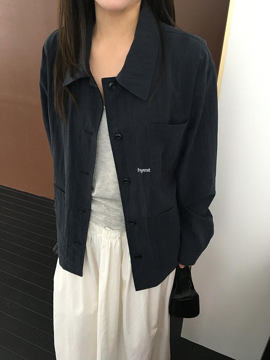 (アイボリー、ネイビー 即日発送) grip for the work jacket