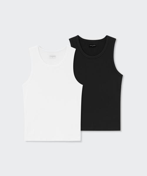 [Musinsa Standard] [Cool Standard] Essential Tank Top 2-Pack MMFTE6A01
