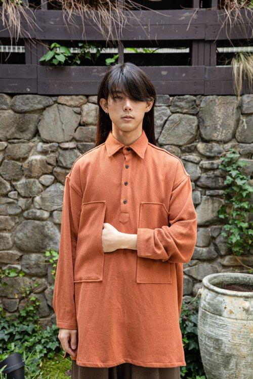 [Iz] Warp Shirt Carrot ESE20FWSH07