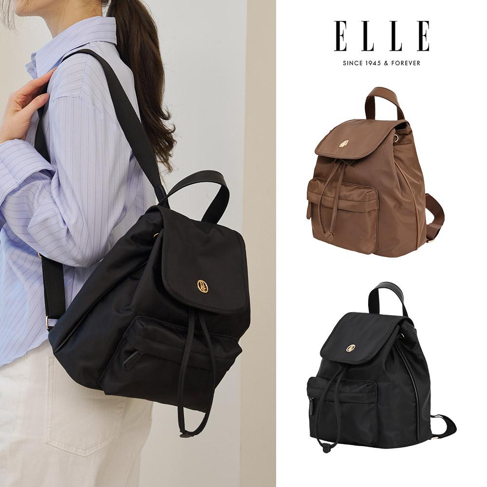 ELLE エル レディース ミニバックパック デイリーカジュアル ミニバッグ 女性用 軽量 OL ナイロンバックパック Urban Breeze