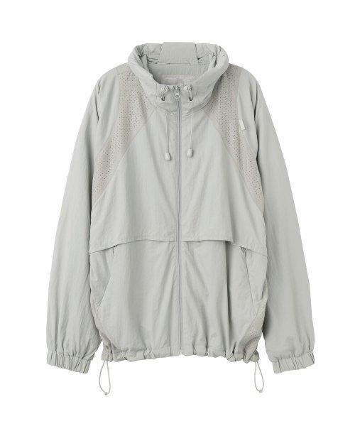 [SCULPTOR] Paneled Wind Jacket Sage SC23A120GR