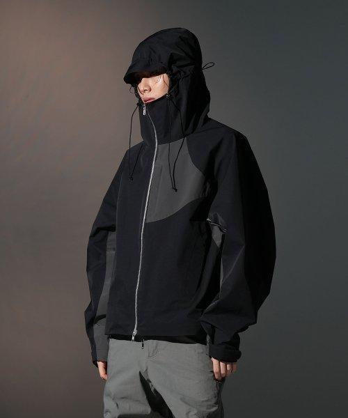 [GRAILZ] ESSENTIAL SHELL JACKET [BLACK] GR23FWMO20BK