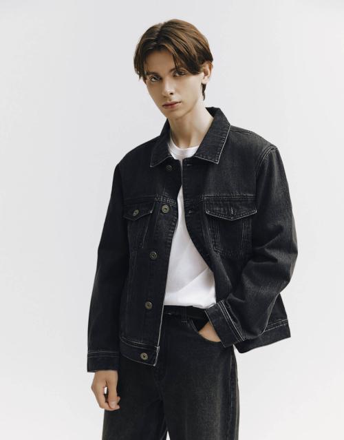 [GIORDANO] デニム トラッカージャケット 074905 [2color] 01074905