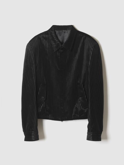 [포커페이스] FACADE BLOUSON BLACK STRIPE