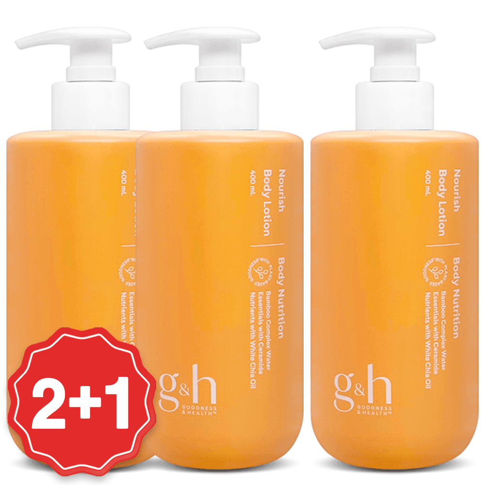 Amway GH ナーリッシュ ボディ ローション 400ml 3個 大容量 高保湿 香り良い