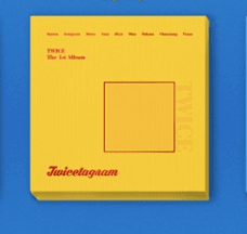 (CD) TWICE 1集 Twicetagram B Ver イエロー