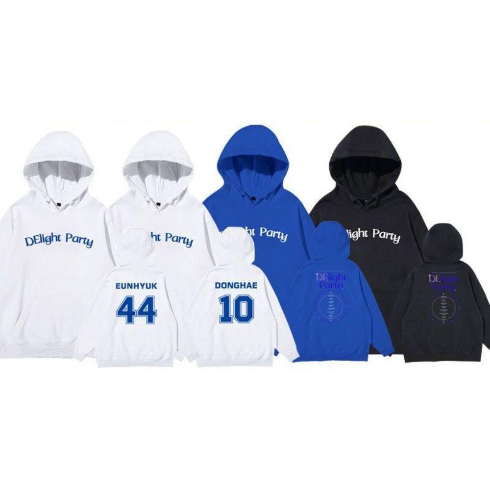 Super Junior D&E イニシャルプリント パーカー（グッズ）