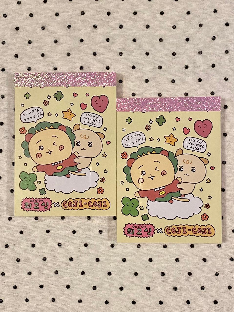 COZYCOZY x CHOIGOSIM コラボ ミニメモパッド