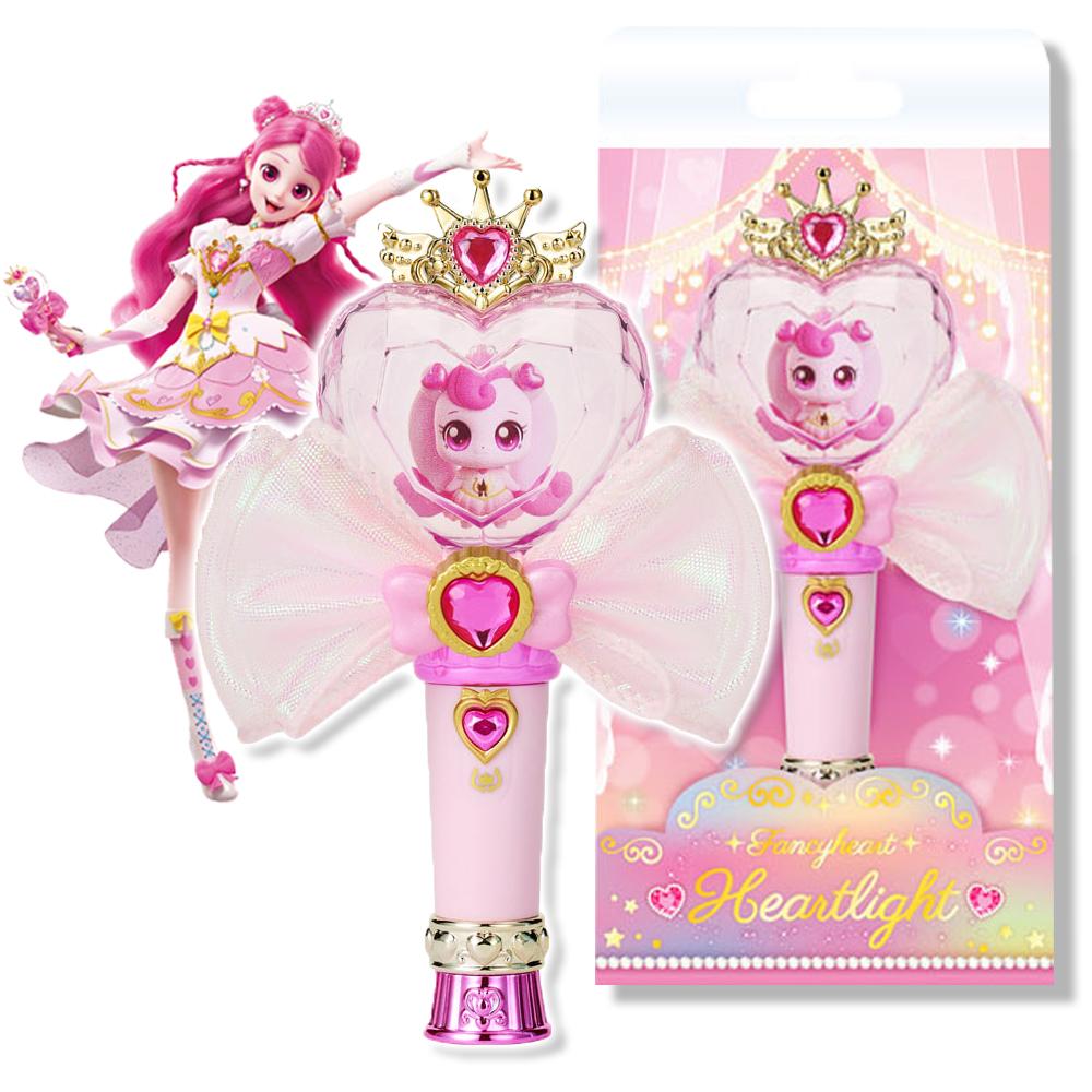プリンセス ティニ핑 おもちゃ ミニ魔法の杖 ハチュぴん ファンシーハート ハートライト キーリング キャッチティニ핑 シーズン6