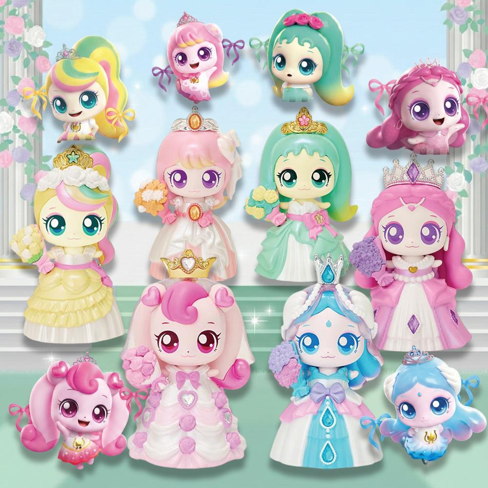 プリンセス キャッチ ティニ핑 宝石 ウェディングプリンセス ランダム フィギュア 6種セット ティニ핑 6期 クリスマス おもちゃ