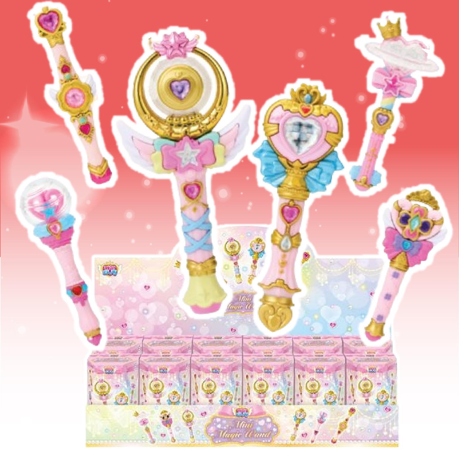 プリンセス ティニフィギュア ミニチュア ステッキ キーリング オーロラ エンジェルロード ランダムボックス 6種セット 女の子 プレゼント