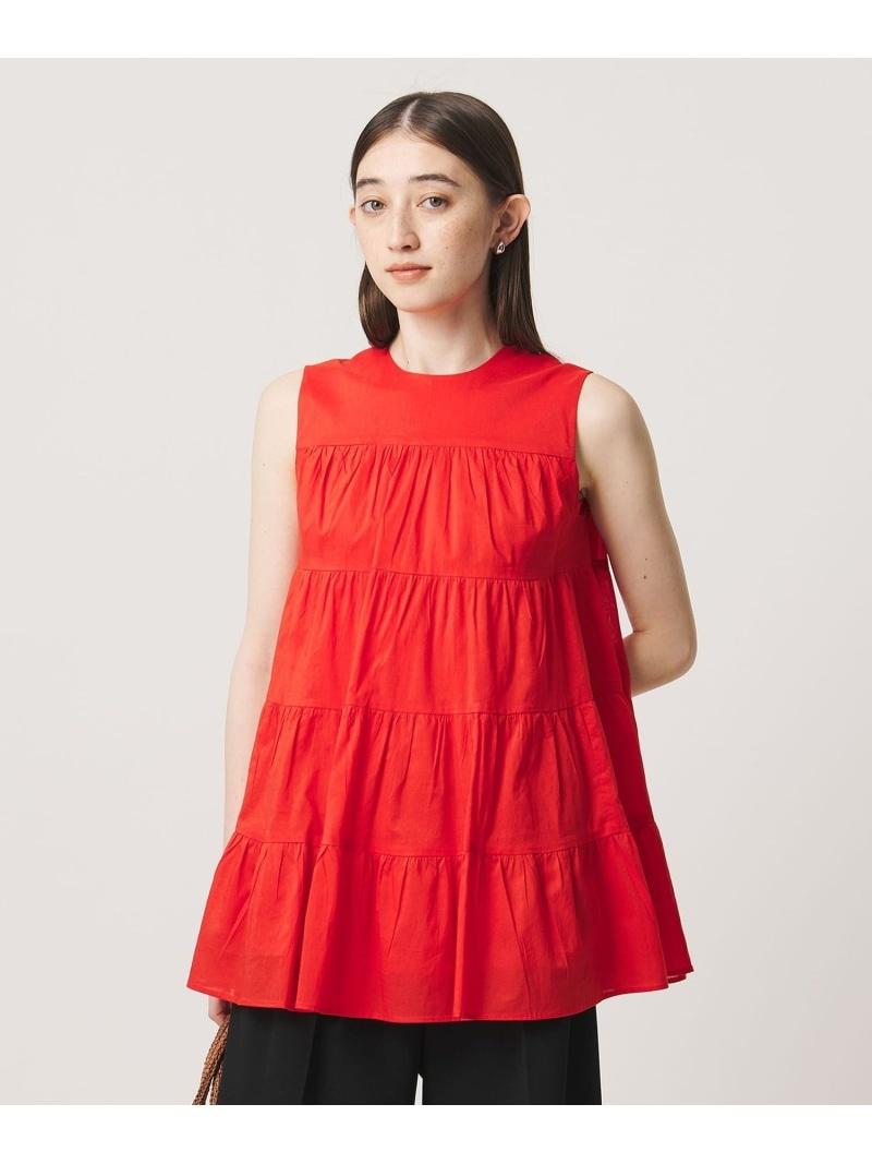 UNITED ARROWS ユナイテッドアローズ ミューズ ブラウス レッド レディース トップス シャツ
