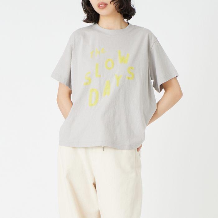 Tsumugu 츠무구 ラフィ テンジ プリント Tシャツ レディース TC26102