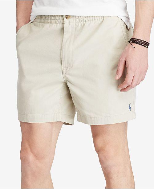 [ホットセール] POLO RALPH LAUREN メンズ 6インチ Prepster バンド付きショートパンツ