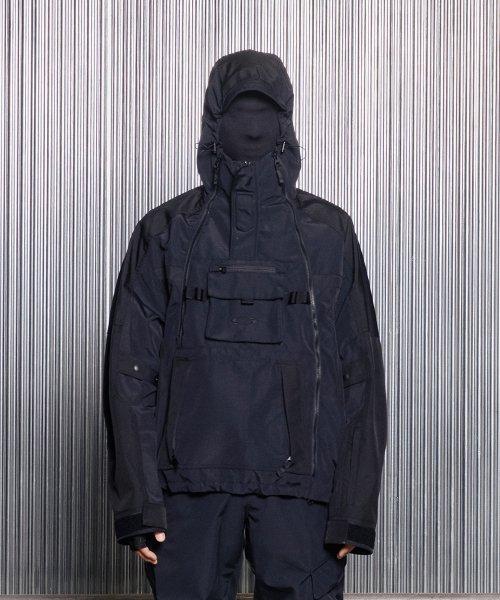 [GRAILZ] TECHNICAL SHELL JACKET [BLACK] GR23SSMO02BK
