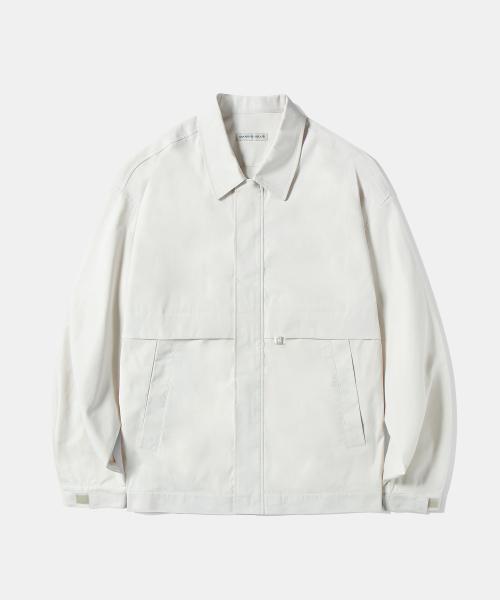 [다이아몬드 레이라] Flap Pocket Zip-up Jacket J19 Cream 474