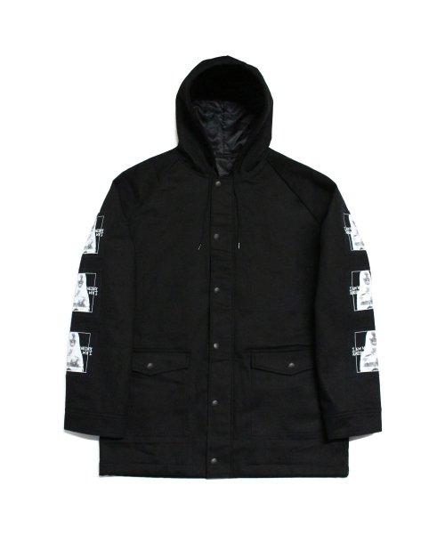 [아임낫어휴먼비잉] Porno 6 Military Jacket - Black 17fw105