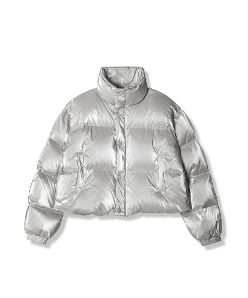 [어반드레스] Siberia Duck Stella Crop Padding GREY AV44JP01GR