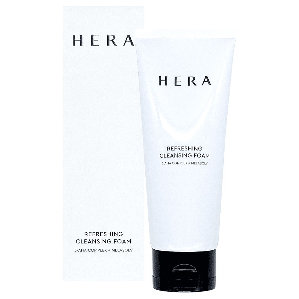 HERA (헤라) リフレッシング クレンジング フォーム 160g Melasolve (멜라솔브) フォーム リニューアル