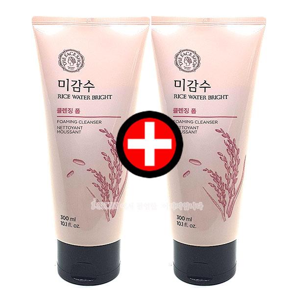 1+1 THE FACE SHOP (더페이스샵) Myeok-am-su (미감수) ブライト クレンジングフォーム (大容量)