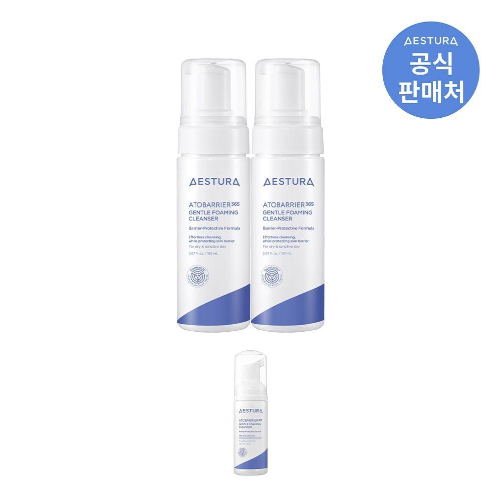 AESTURA (에스트라) ATO BARRIER 365 ジェントル フォーミングクレンザー 150ml 2個