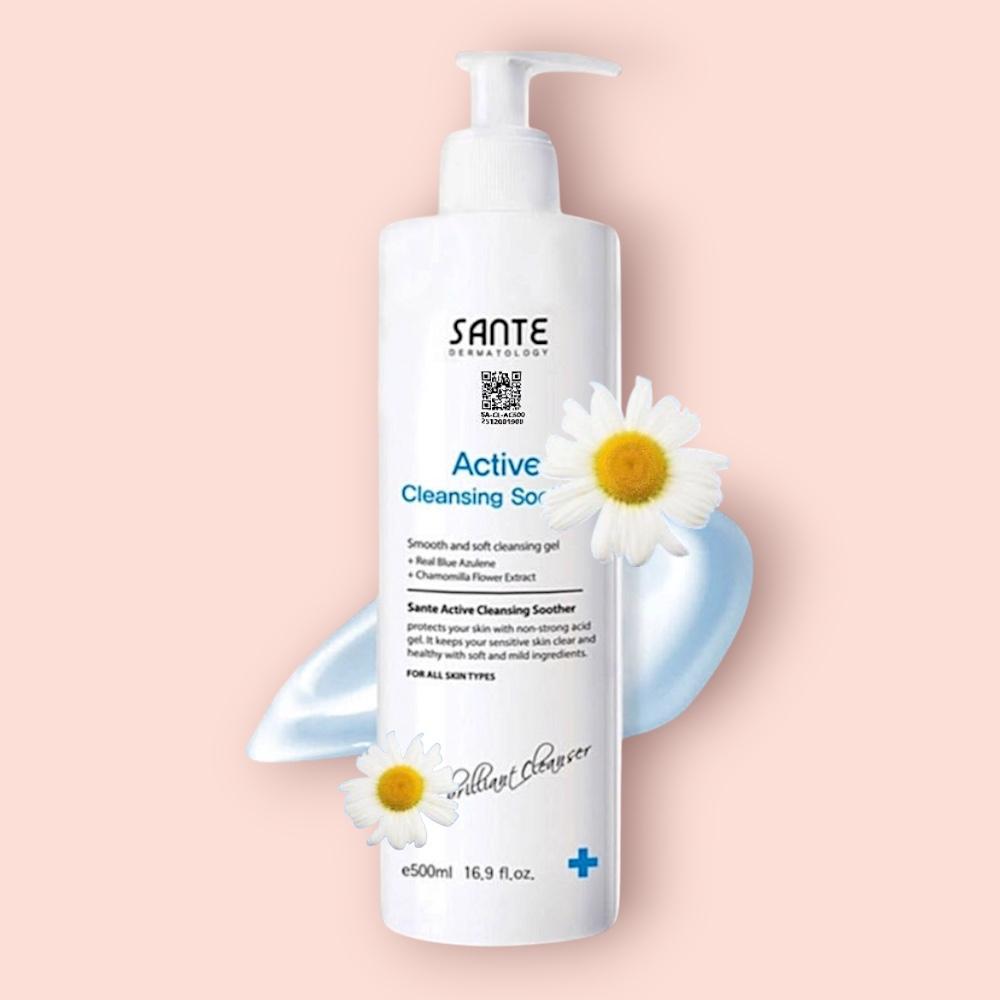 상떼 아줄렌 클렌징 수더 폼클렌저 500ml+펌프 피부과 클렌징젤 닥터상떼