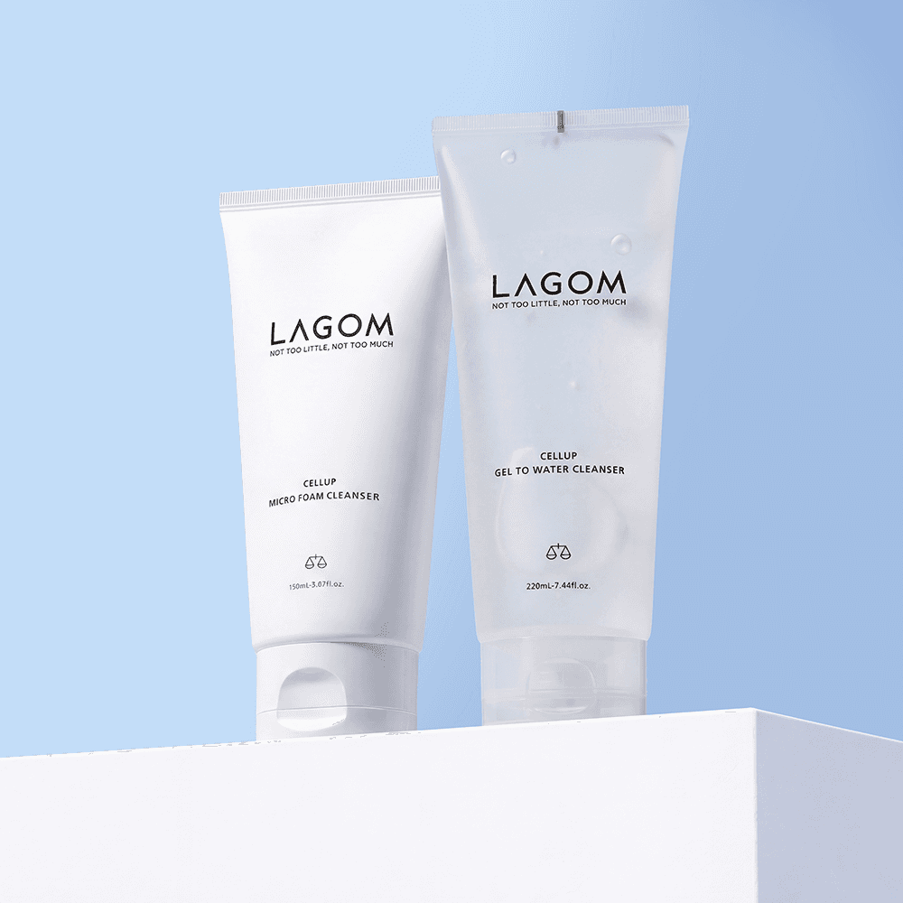 LAGOM モイスチャー フォームクレンジング デュオ マイクロ フォームクレンザー150mL+ジェル トゥ ウォーター クレンザー220mL