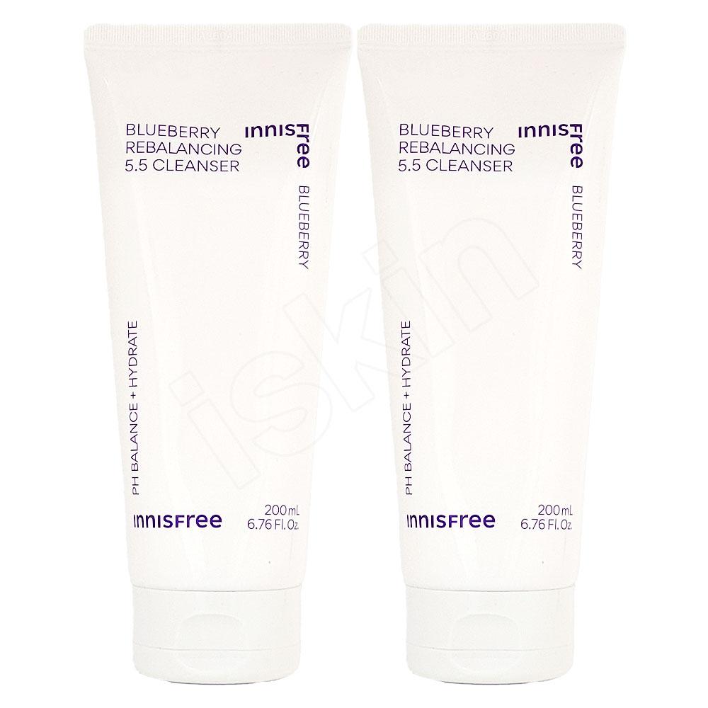 1+1 innisfree ブルーベリー リバランシング 5.5 クレンザーフォーム200ml