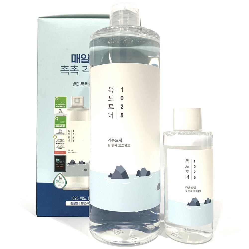 라운드랩（ROUND LAB）1025 ドクト（DOKDO）トナー 大容量セット 500ml+100ml