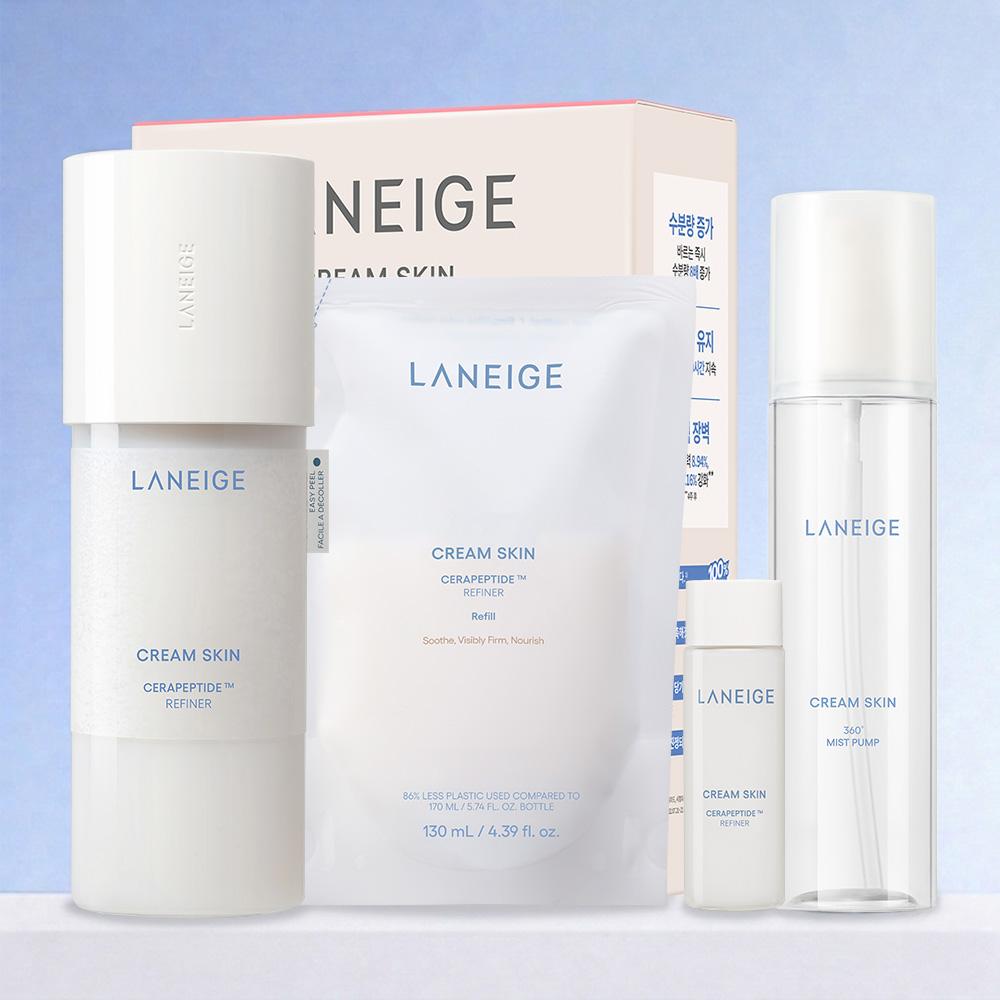 [本社運営] ラネージュ クリームスキン 170ml+130ml セット / ラネージュ ベスト しっとり保湿 トナー
