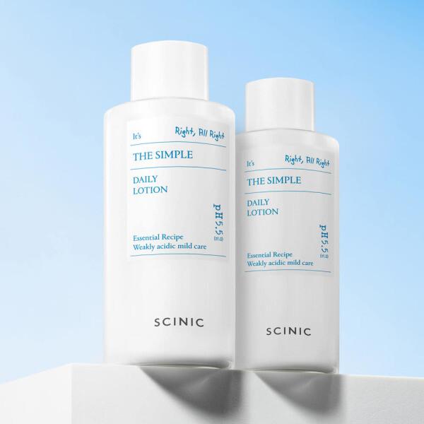 サイニック サイニック ザ シンプル デイリー 低刺激性 ヴィーガンローション 300ml / 低刺激+保湿+鎮静 2個