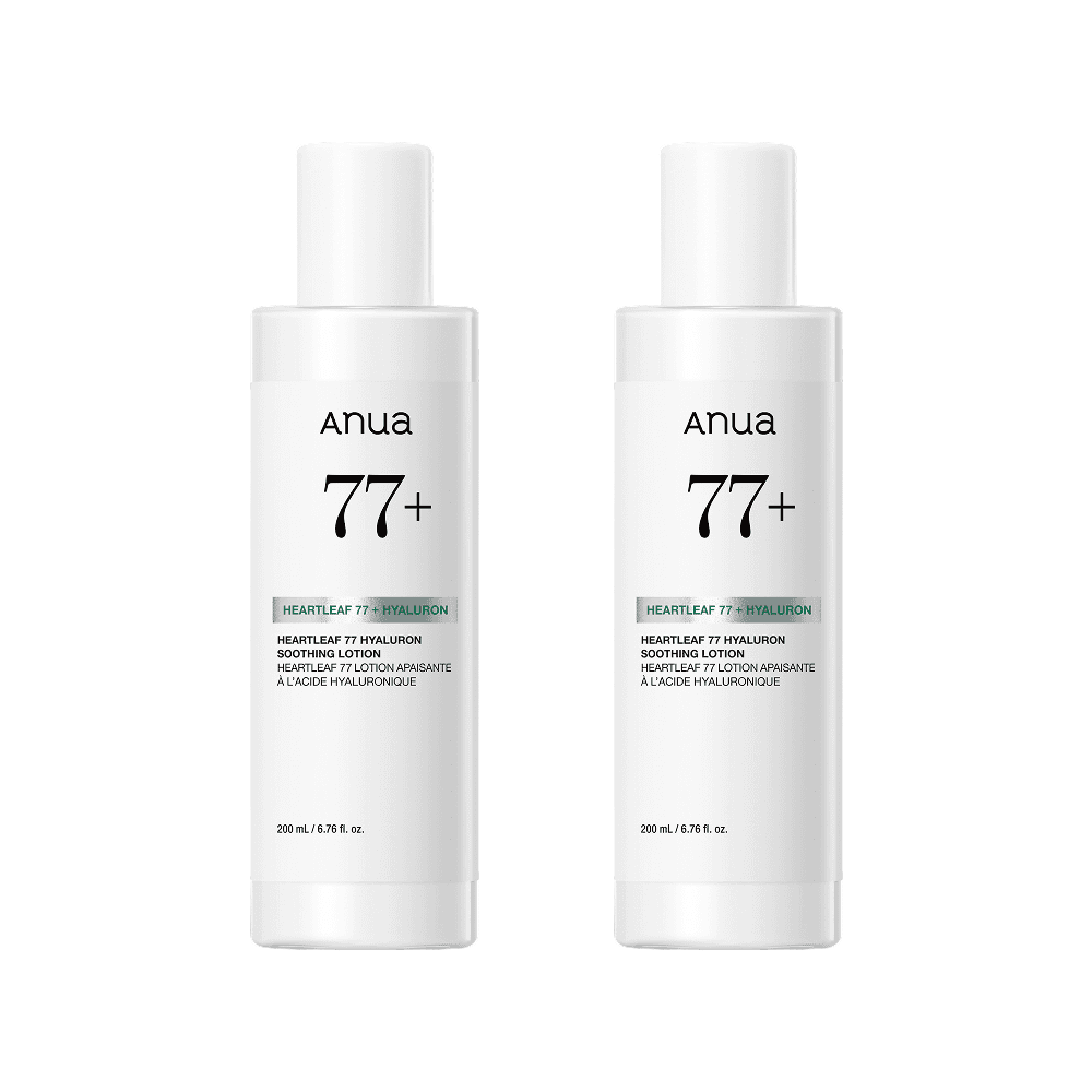 [NEW/リニューアル] Anua ドクダミ 77 ヒアルロン酸 モイスチャー カーミング ローション 200ml, 2個