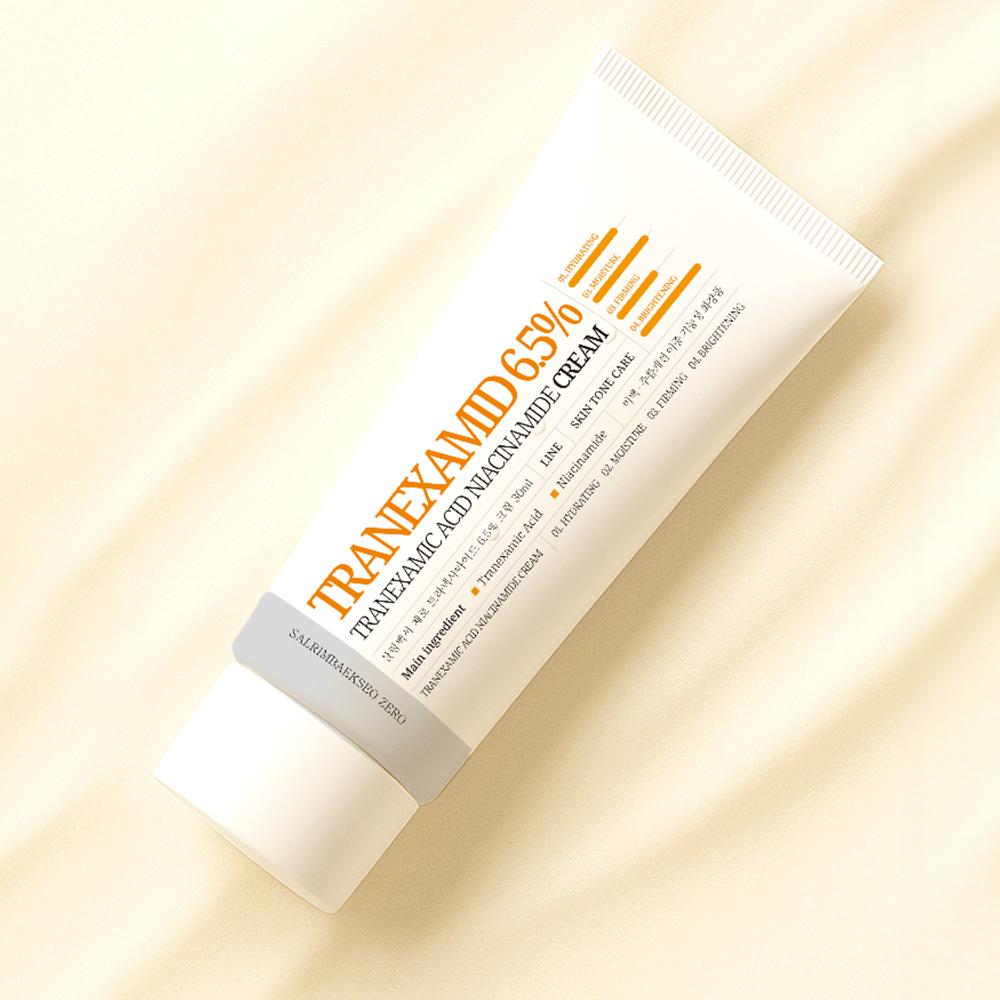 SALIMBAEKSEO Zero トラネキサム酸 6.5% クリーム 30ml トラネキサム酸 ヒアルロン酸 そばかす 肌トーン改善