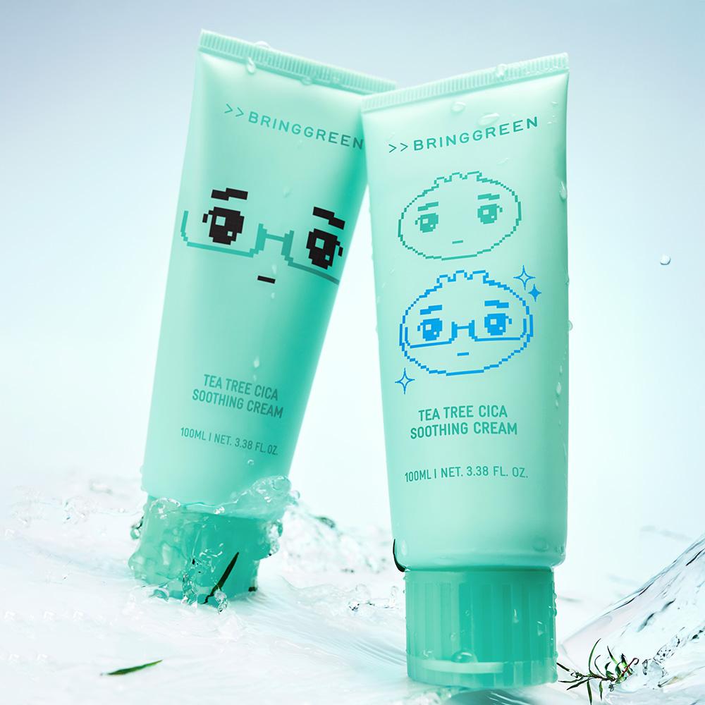 Bring green ティーツリーシカ スージングクリーム プラス 100ml+100ml