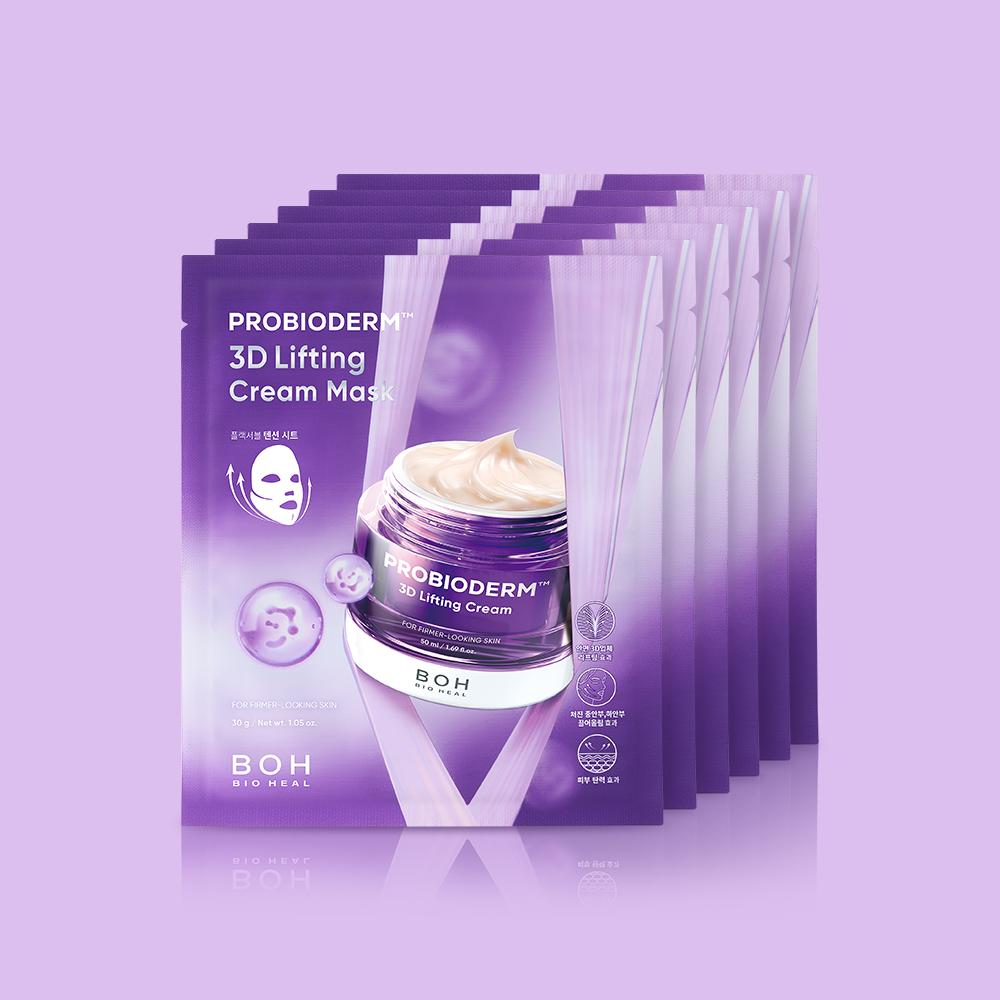 BIOHEAL PHAR(바이오힐보) プロバイオダム 3D リフティング クリームマスク 6枚