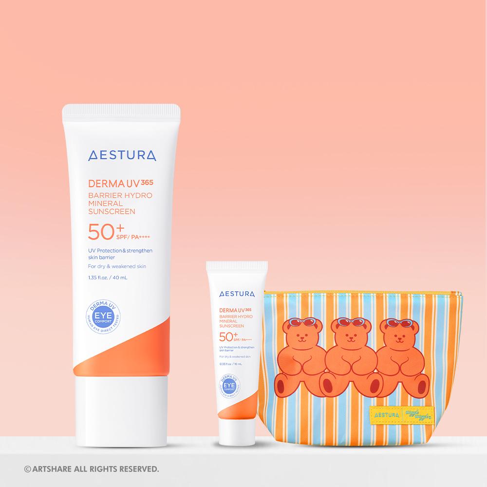 [싱글] 에스트라 더마UV365 장벽수분무기자차선크림 40ml SPF50+ / PA++++ x 1개
