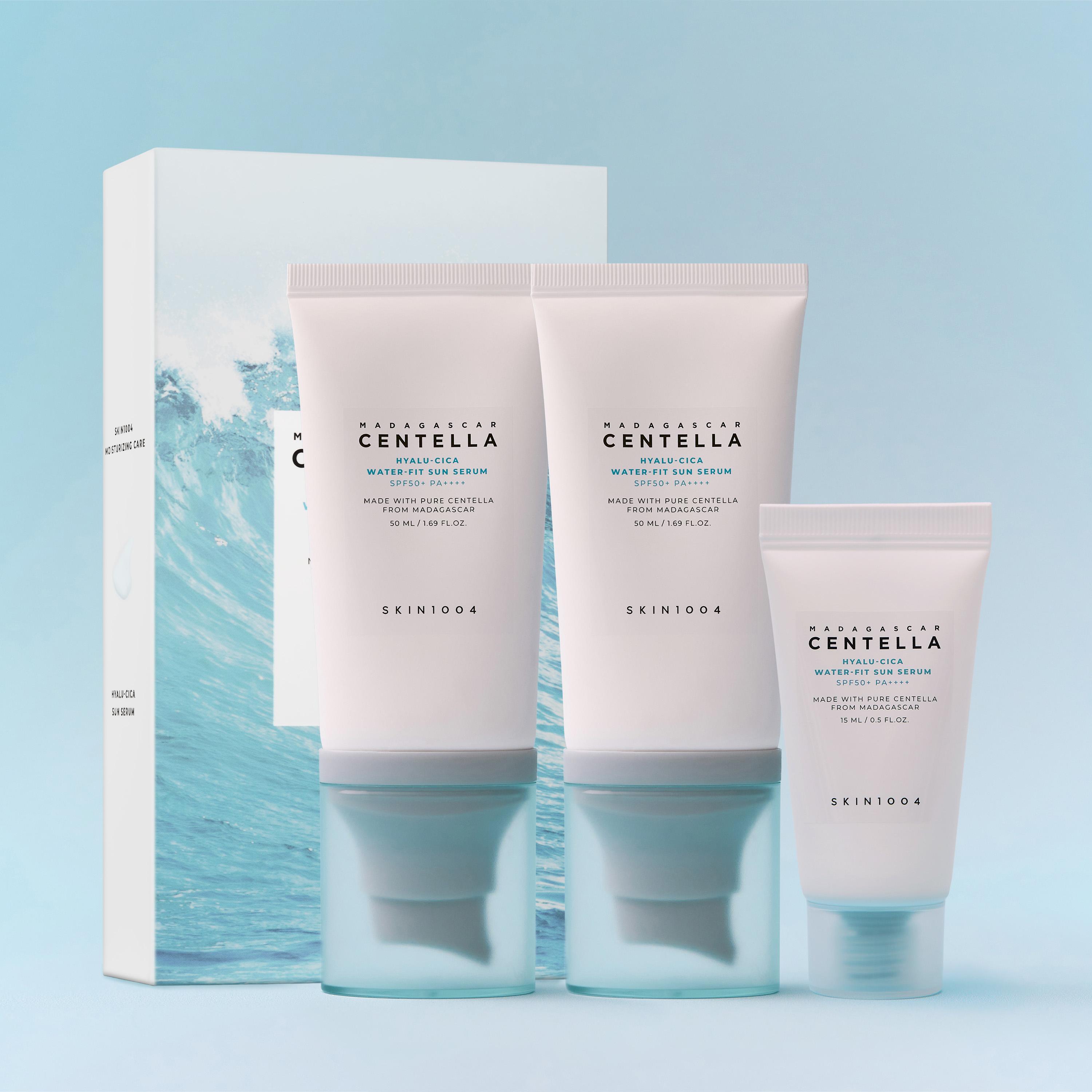 [ツインパック] ヒアル-シカ ウォーターフィット サンセラム 50ml + サンセラム 15ml