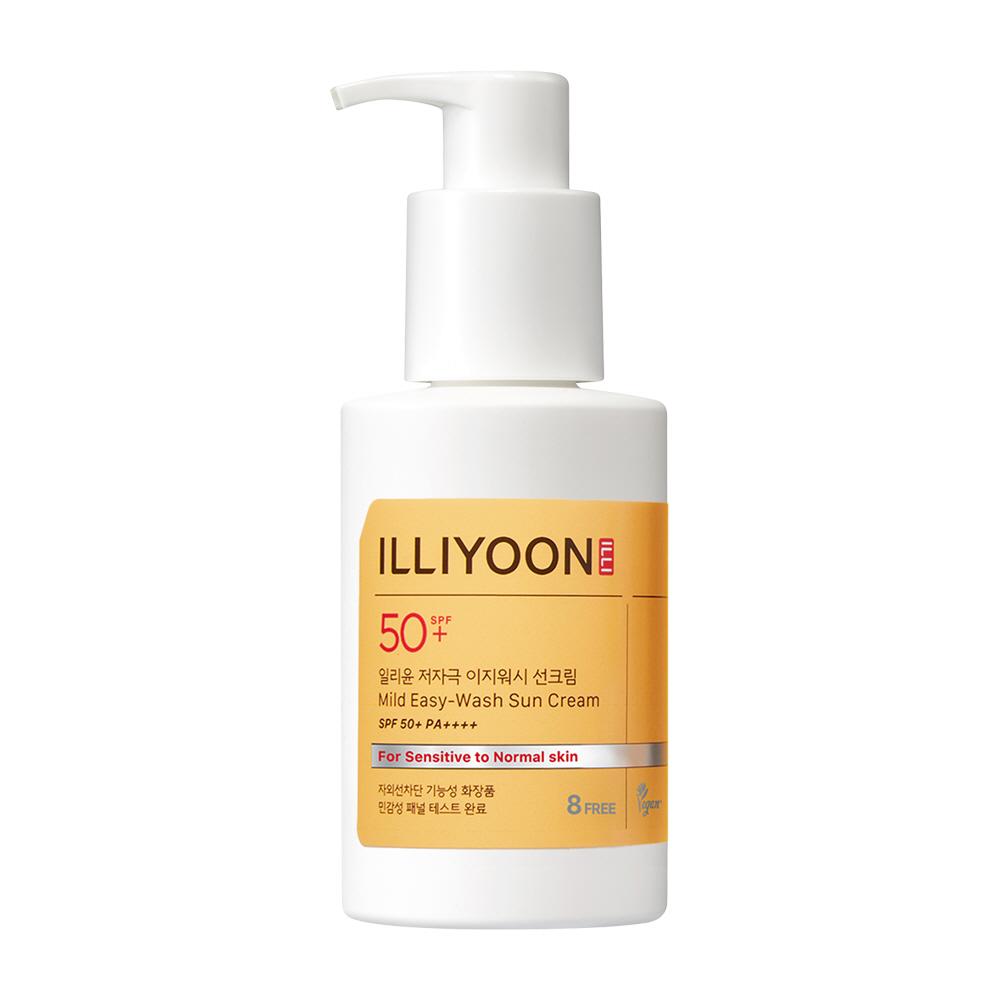 ILLIYOON 大容量 低刺激 オンガジョク イージーウォッシュ サンクリーム 150ml SPF50+