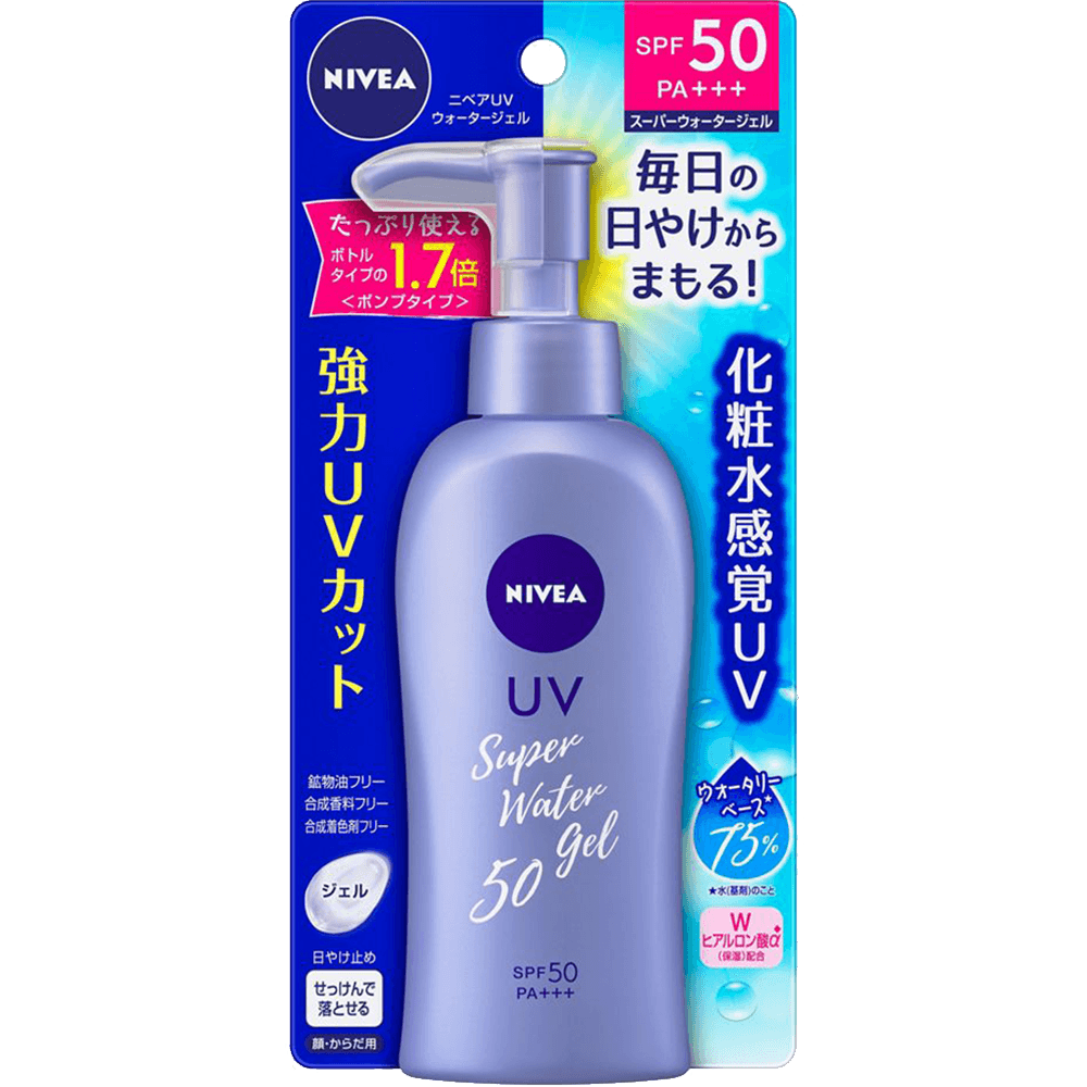 ニベア サンクリーム プロテクトスーパーウォータージェル ポンプタイプ SPF50