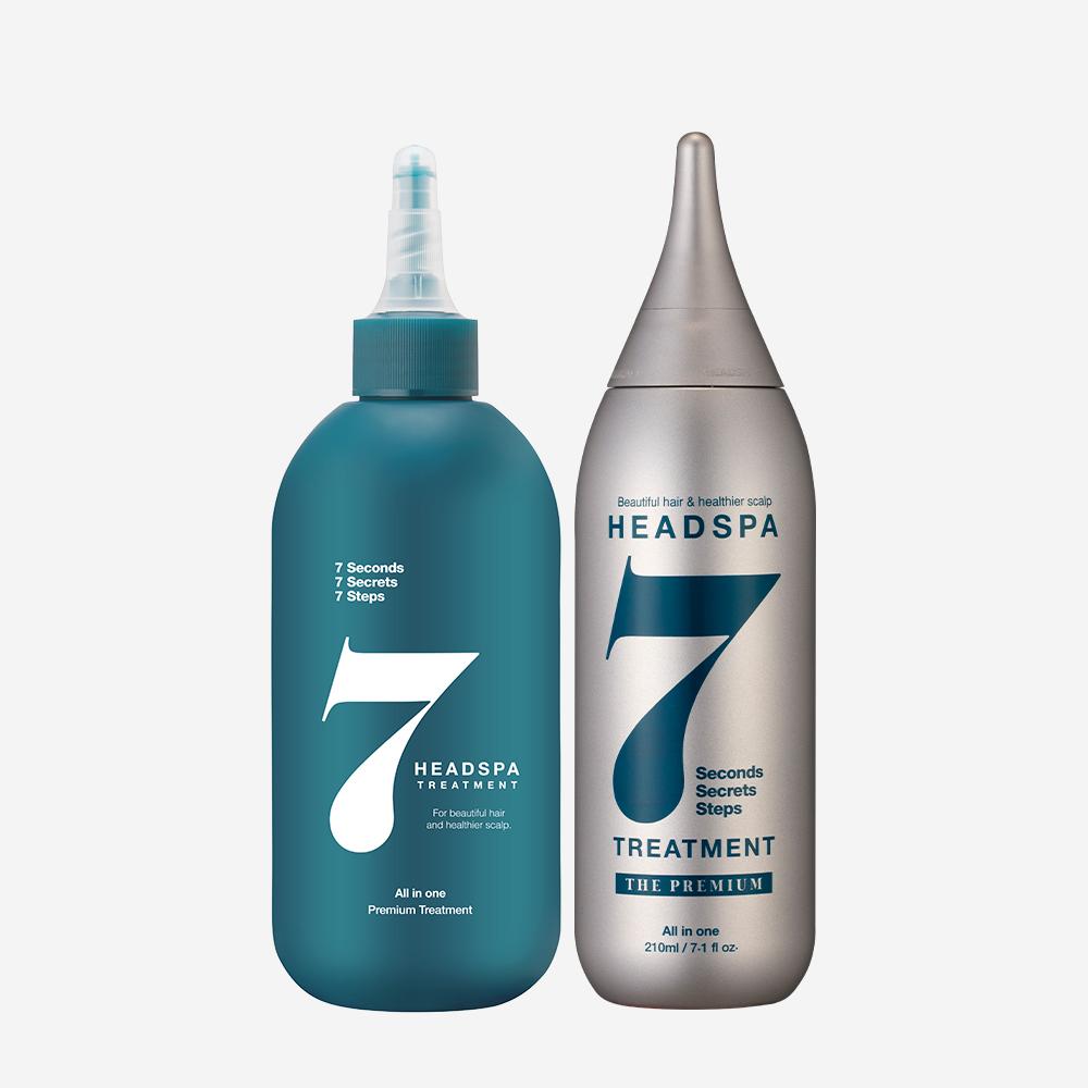 [1+1] HEADSPA7 トリートメント 青い目 300ml + THE PREMIUM 210ml