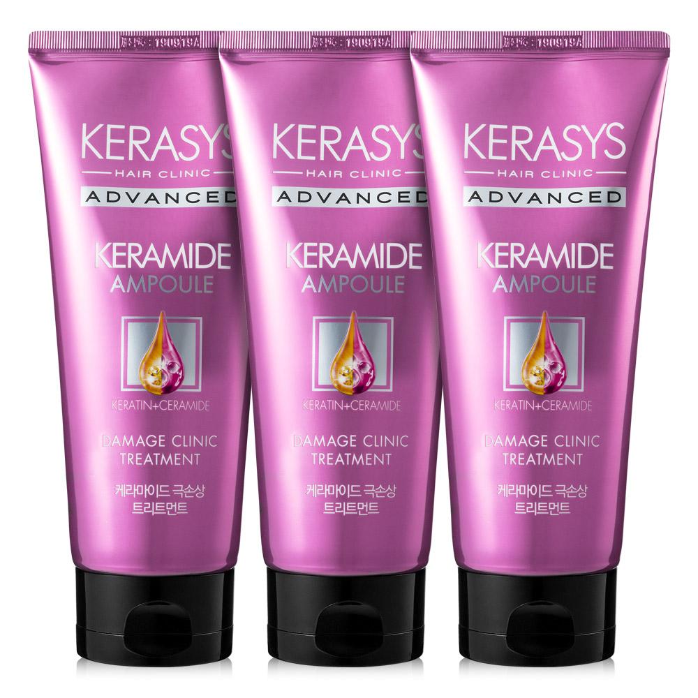 KERASYS 極ダメージ トリートメント タンパク質 200ml 3個 ヘアーパック 髪の栄養剤 リンス