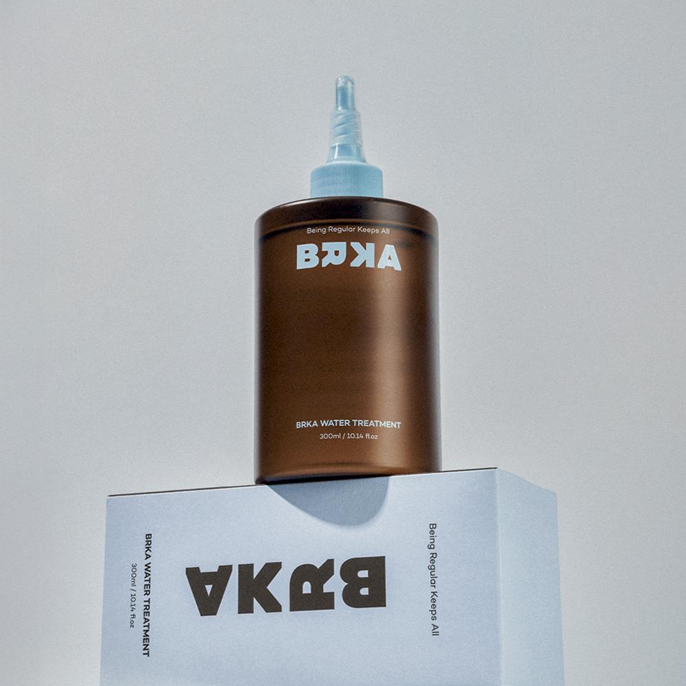 BRKA ブレカ ウォータートリートメント 300ml 頭皮スケーリング クーリング 水ワカメ ヘアパック 妊婦推薦