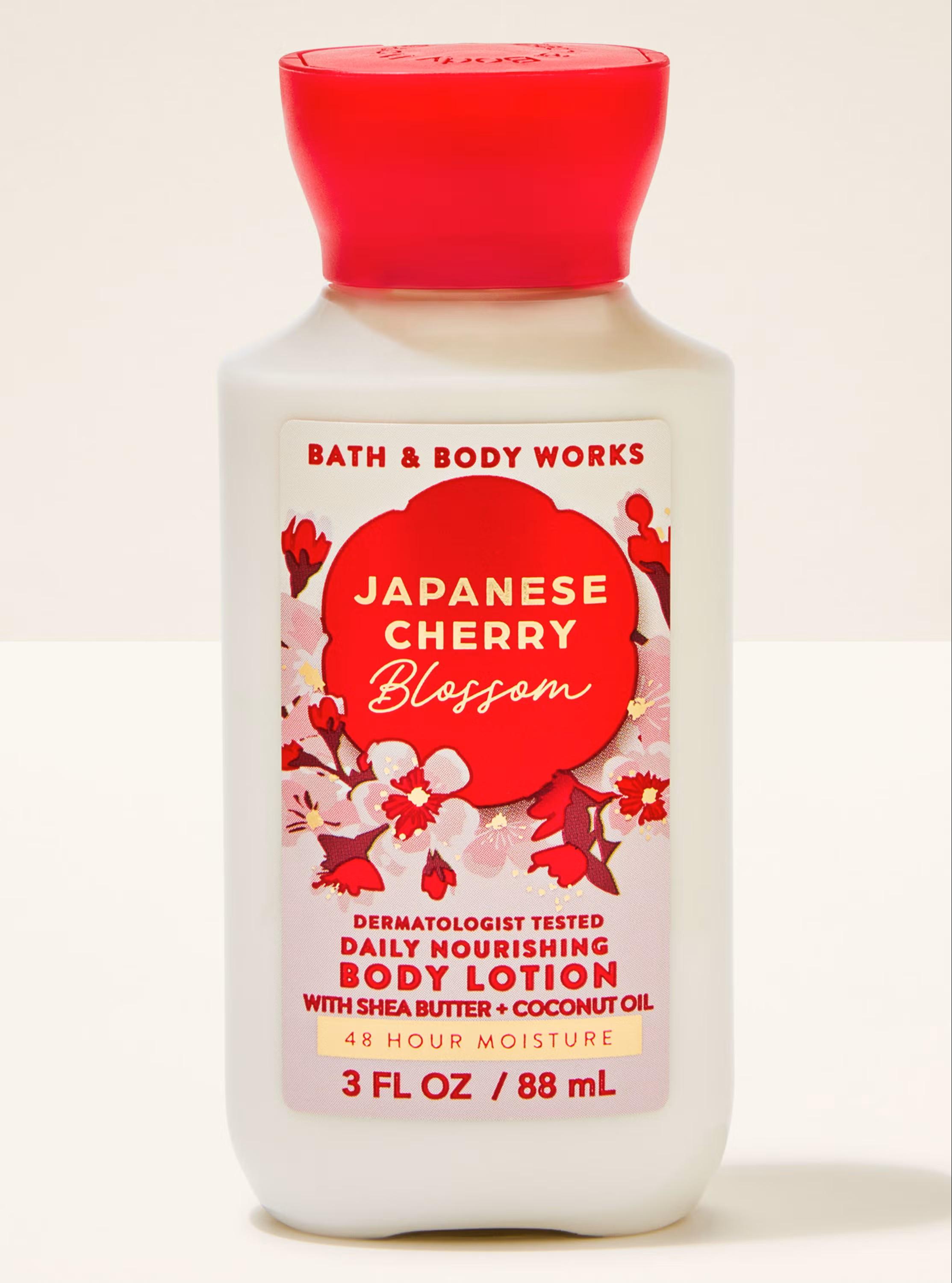 アメリカ製品 BBW Bath & Body Works トラベル用 ボディローション ジャパニーズ チェリーブロッサム 88ml