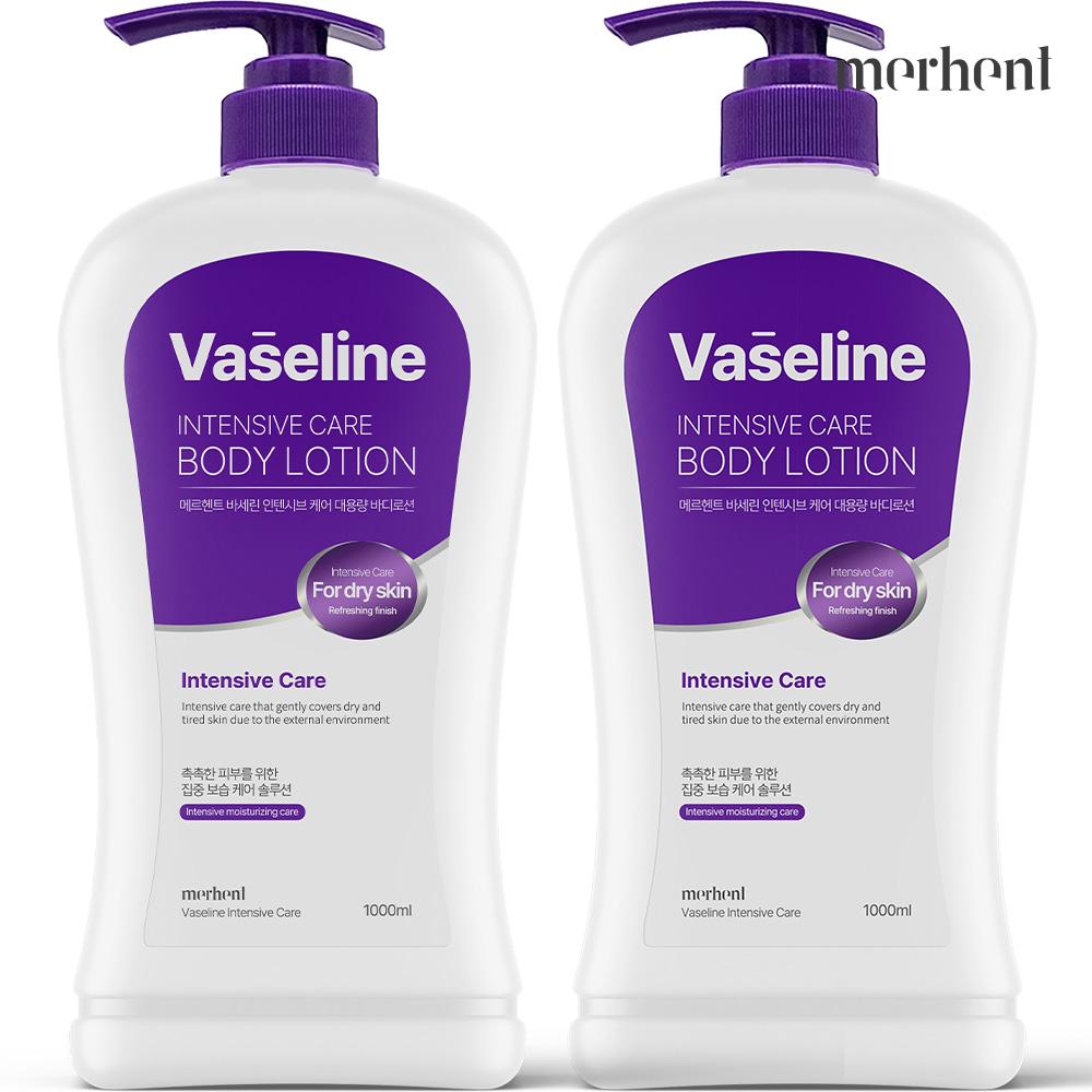 1+1 메르헨트 인텐시브 대용량 바세린 바디로션 1000ml 향좋은 보습 크림 남자 여자